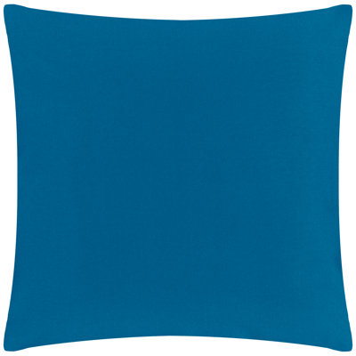 Aljento Indoor / Outdoor Floral Blue Square Cushion
