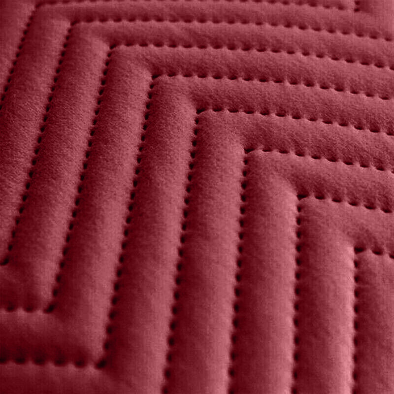 Square Scatter Cushion Cushion Cover, Burgundy