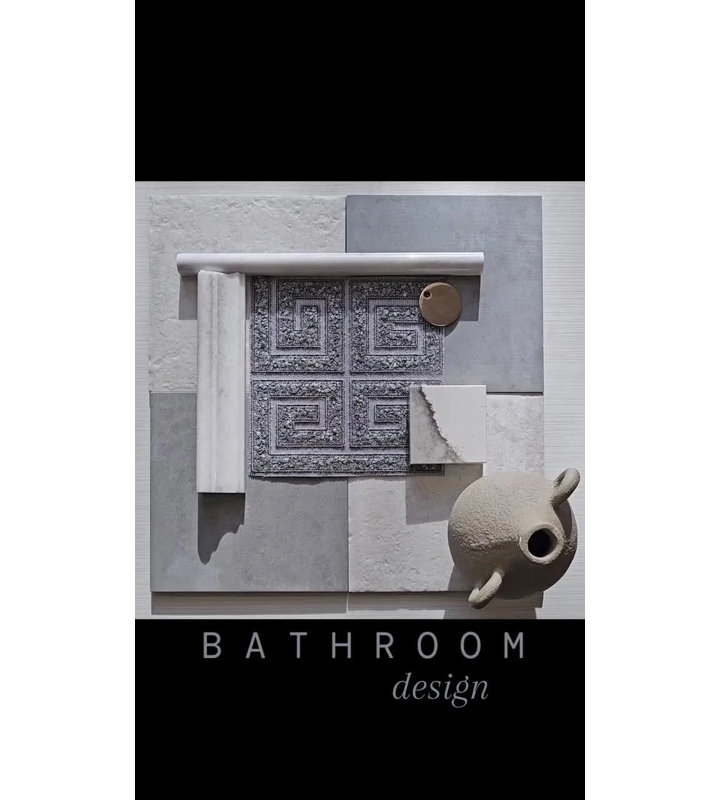GRASSCLoth frt mosaique, Minéral