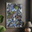 Reproduction encadrée en verre bleu Catalina Island - bois massif-323113330