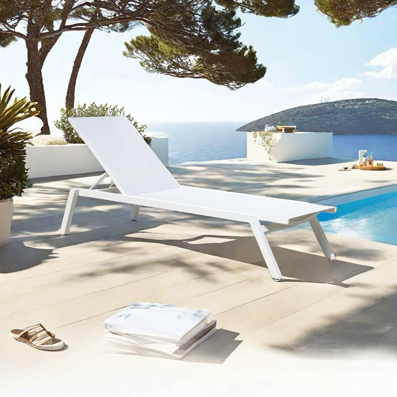 Adjustable Outdoor Chaise Lounge Outdoor Chaise Lounge