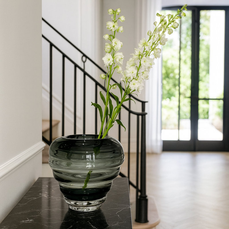 Vase de table en verre Hadeya