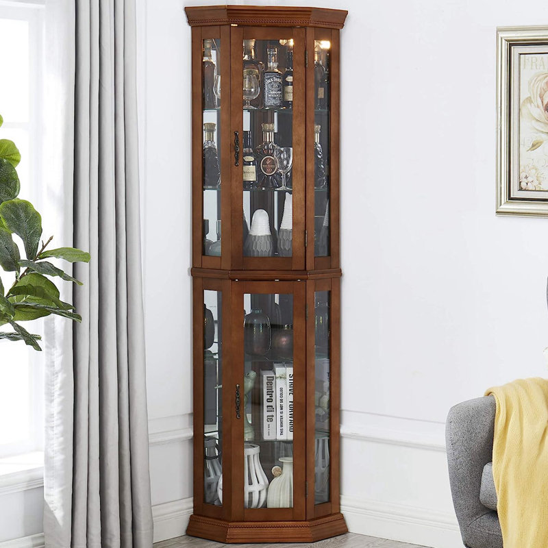 69.75'' H x 21.5'' W Wood Display Case