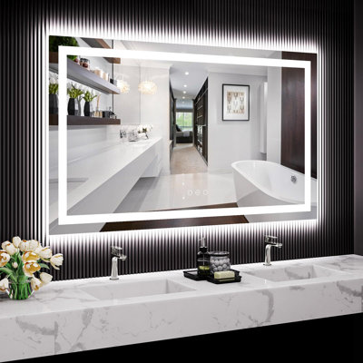 Miroir à DEL pour salle de bain
