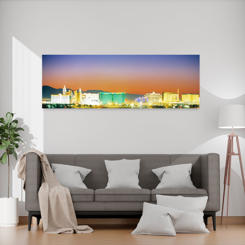 Las Vegas Nevada USA by Jerry Driendl Photography - Wrapped Canvas Panoramic Print, 50.8 cm H x 152.4 cm W