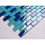 Carreau de mosaïque en verre à bord droit 1 "x 2" pour piscine-37230648