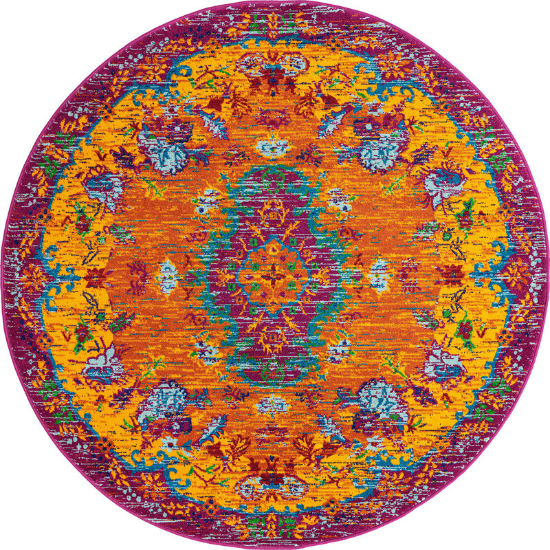 Niceto Indoor Rug, Round 5'3"