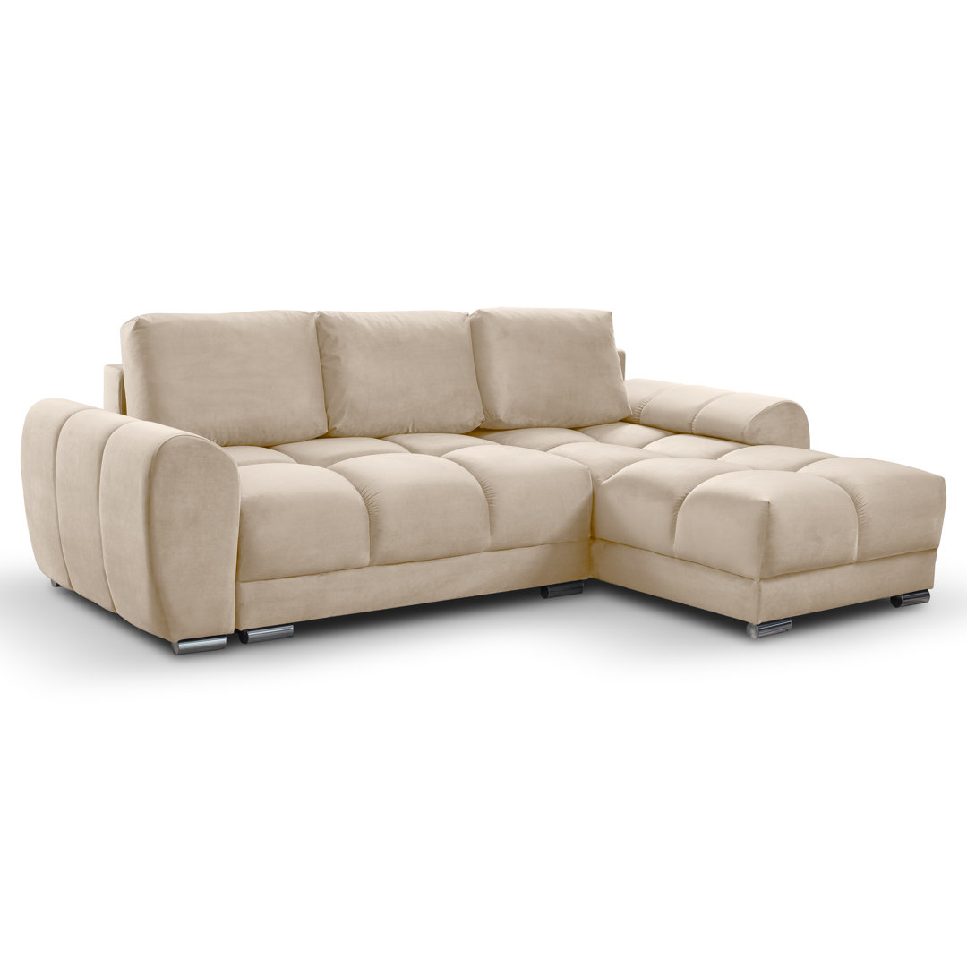 Ecksofa Lolarose mit Bettfunktion