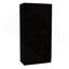 Armoire Cobra, chambre à coucher, noir / blanc