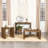 Rectangular Solid Wood Entryway Console Table