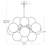 Shine 17 - Light Solid Brass Dimmable Globe Chandelier-98972147-98972144