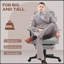 Chaise de bureau confortable avec massage avancé et conception ergonomique pour de longues heures de travail