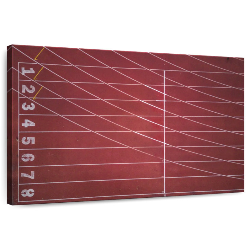 Sireci Track And Field Stadium, 32" H x 48" W