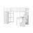 Twin Loft Bed With Drawers,Desk And Stairs-2098774153