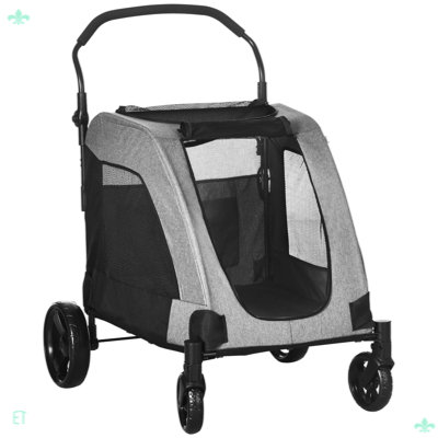 Pet Stroller Universal Wheel With Storage Basket Ventilated Foldable -  Tucker Murphy Petâ¢, 970EDEA1322C45A88C25945C9040C2A1