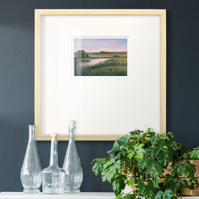«Spring Marsh Ipremium», reproduction encadrée