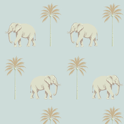Strolling Elephant - Wallpaper