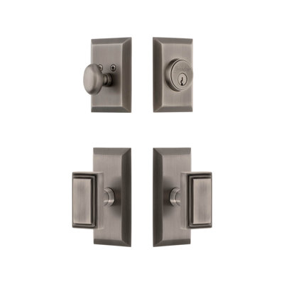 Fifth Avenue Handle With Knob And Deadbolt