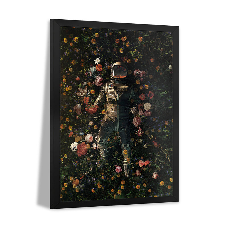 «Garden Delights», affiche encadrée par Nicebleed, H 32 po x l 24 po