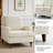 English Classic Roll Upholstered Wood Accent Chair for Living Room-1127141681-1128980310-1136986570