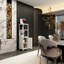 Armoire de rangement en bambou en lin, parfaite pour les petits espaces et une utilisation multifonctionnelle dans les salles de bain, les chambres et les salons.-1059374106