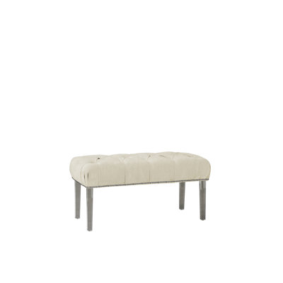 Banc en faux cuir Letendre
