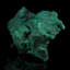 Échantillon vert vibrant de malachite - forme sculpturale naturelle de 35,5 lb