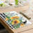 Merkel Sunflower Fields 4 Piece Reversible Placemats