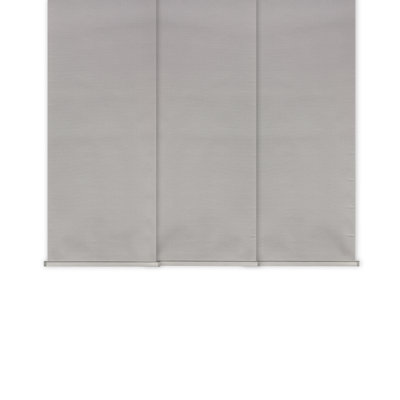 Store vertical semi-transparent brodé en mousseline blanche