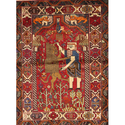 Tapis Aradale Mehroon / noir / crème