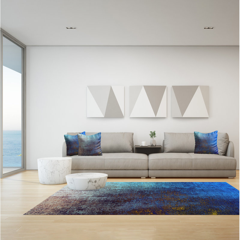 Gassan Ombre Area Rug, Rectangle 140 x 200cm
