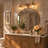 Ulah 3-Light Dimmable Hand-Blown Glass Vanity Light