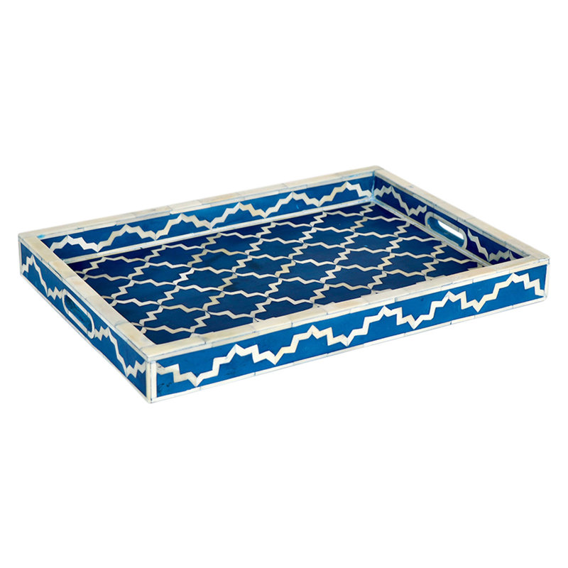 Bone Tray, Blue