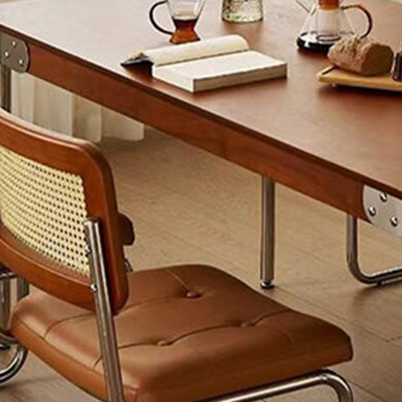 Table de salle à manger rétro française, H 29,52 po x L 70,86 po x l 31,49 po