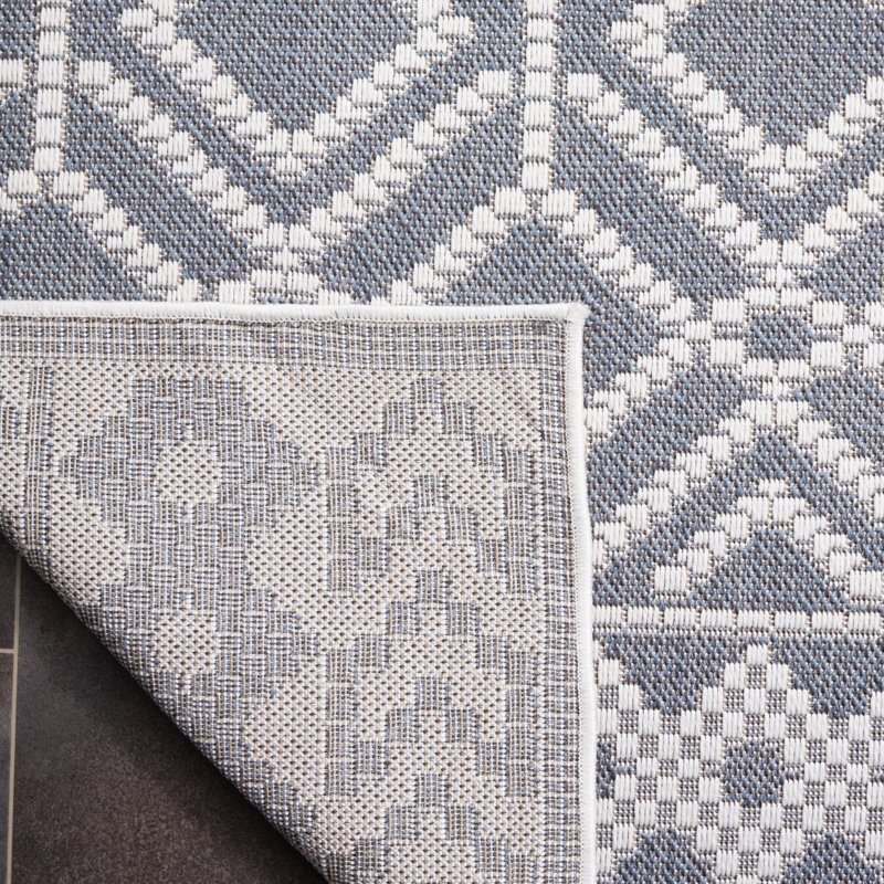 Keyiona Performance Machine Washable Geometric Rug, Runner 2' x 8'