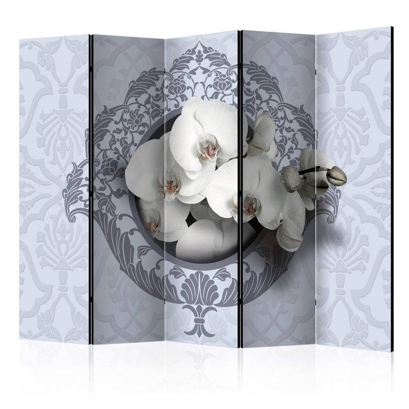 Boutant 225cm W x 172cm H 5 - Panel Folding Room Divider