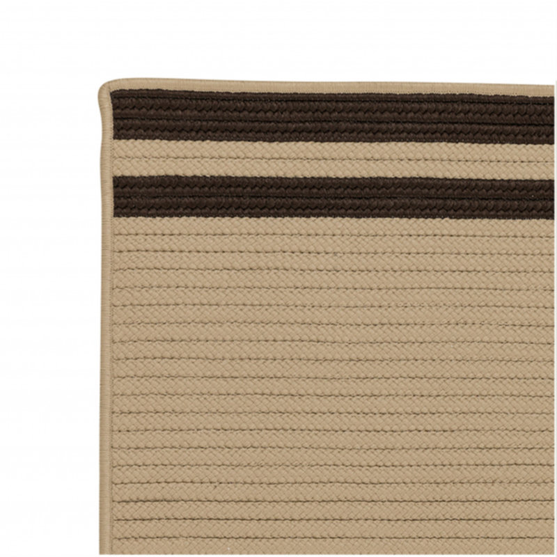 Tapis réversible intérieur / extérieur Kellie - vison, Rectangle 12 pi x 15 pi