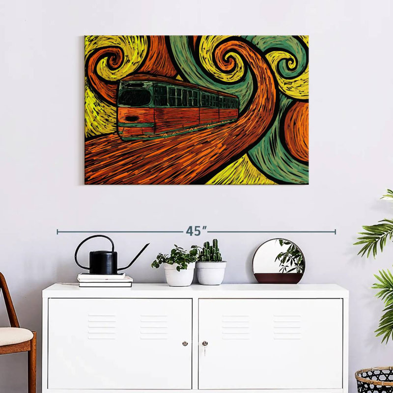 Mehar Abstract Tram Journey