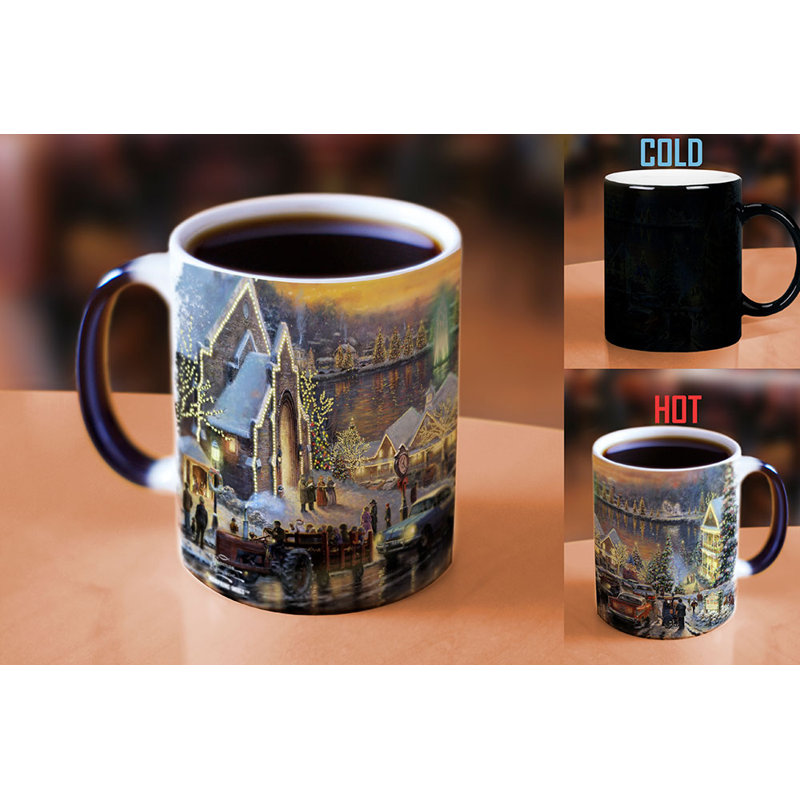 Forbis The Lights of Christmas Mugs Heat-Changing Drinkware - 11oz