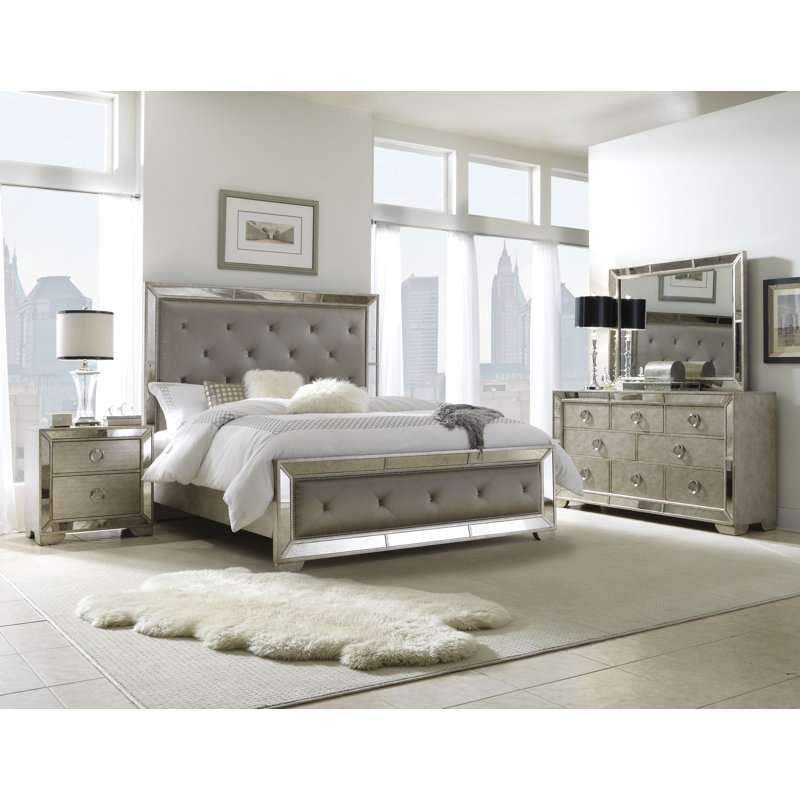 Halstead 2 Drawer Bedside Table