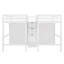 Lit mezzanine double avec placards et escalier