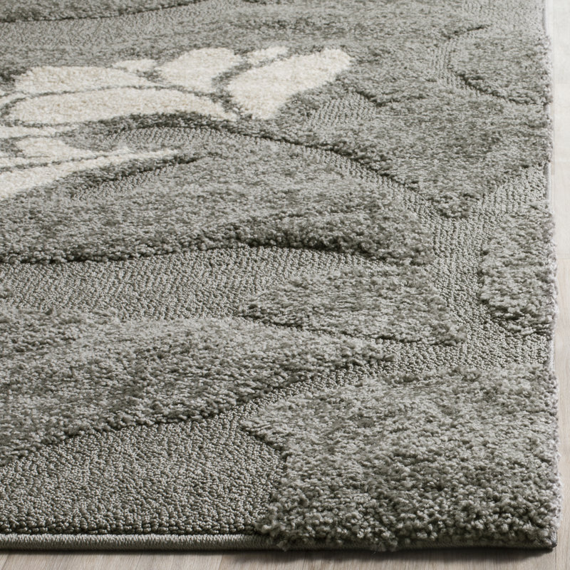 Tapis gris / beige Chanhassen, Rectangle 4 pi x 6 pi