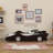 Twin Size Race Car-Shaped Platform Bed-1380741617