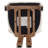 Francile Upholstered Stool with Solid Wood Frame-352002160-352002161