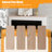 70" Electric Fireplace With Mantel, 12 Flame Effects Tv Stand-386140262