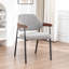 Chaise de salle à manger rembourrée Devane-123161757