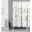 Rideau de douche simple spring time Bevis