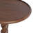 Willoughby Spiraled Mango Wood Round Side Table