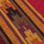 Kaukauna Southwestern Area Rug in Red