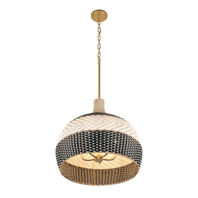 Luminaire suspendu 5 lumières Burt